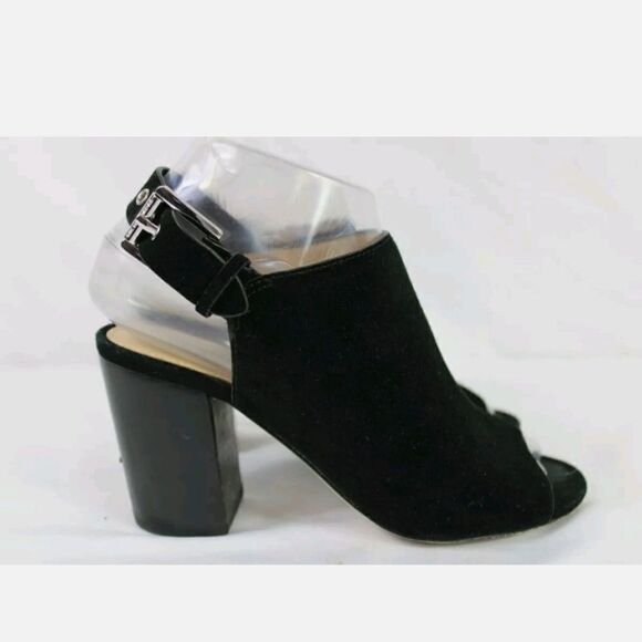 Michael Kors Womens Size 6M Black Leather Ankle Bo - Picture 1 of 8